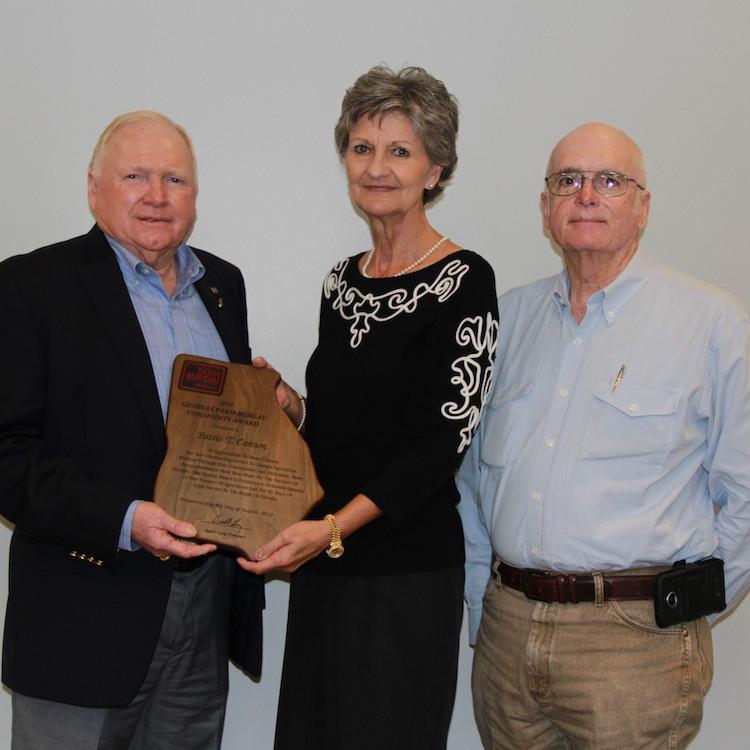 GFB Award presented to Patsie Cannon